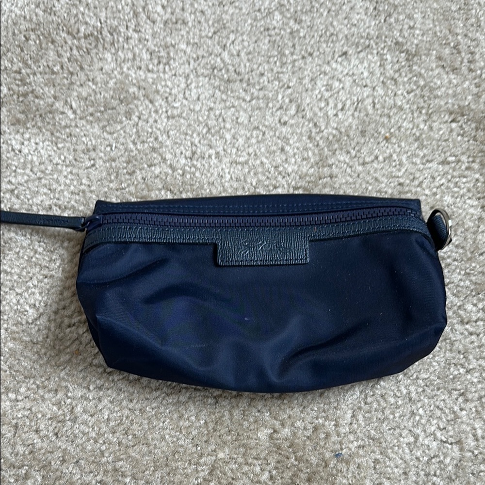 Navy Longchamp Pouch